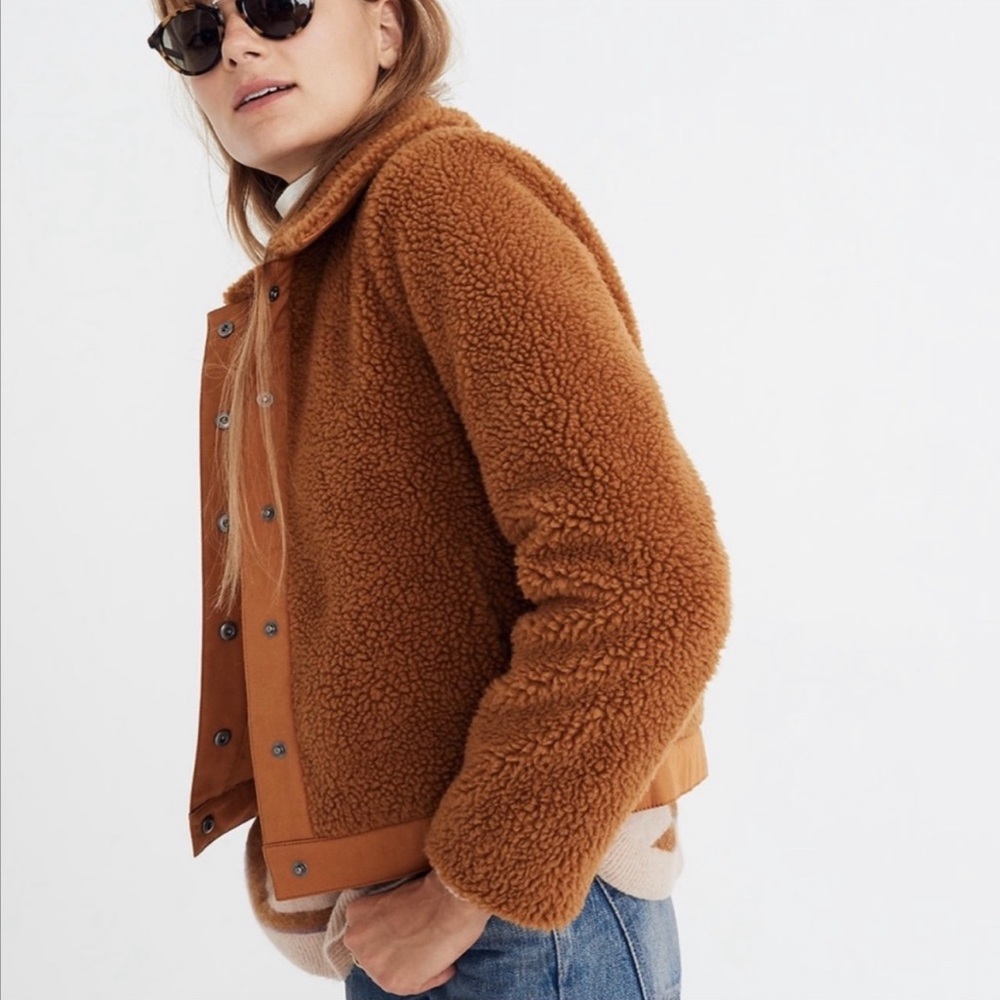 Madewell Faux Shearling Jacket